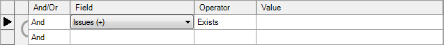 act filter example all apps with issues