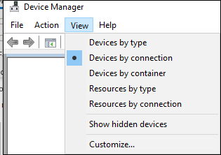 Devices by connection