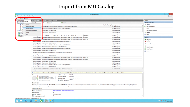 mdm device update management screenshot