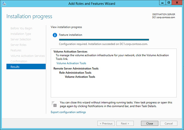 Launching the Volume Activation Tools