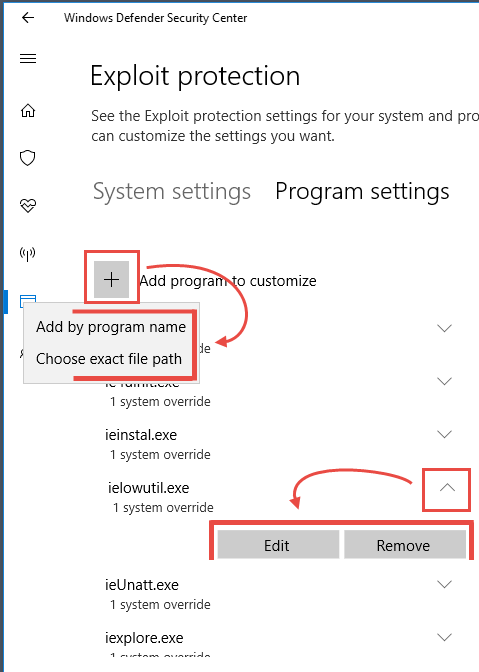 Screenshot showing the add file or folder button