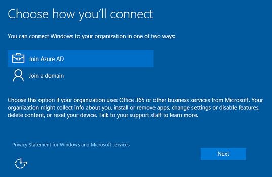 Connect to Azure AD