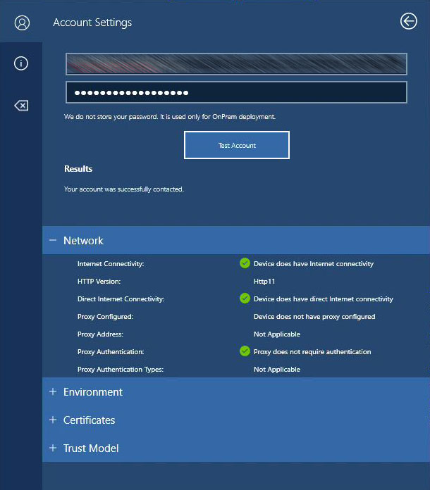 Screenshot of Network