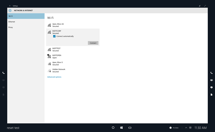 Image showing Wi-Fi settings, Network & Internet page.