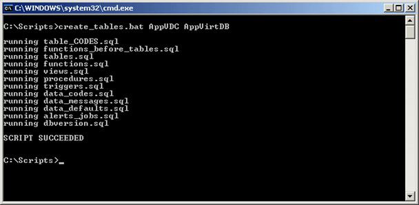 app-v 4.6 sql create-table.bat