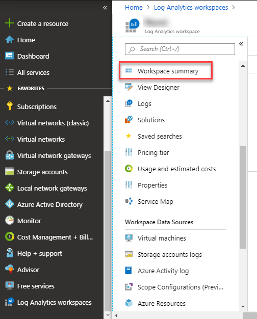 /deepblue/windows-itpro-docs/raw/commit/00a45c74efca525a2ece151d6abc9e10c9abd6a2/windows/deployment/update/images/azure-portal-LA-wkspcsumm_sterile.png