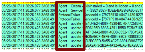 Windows Update component name