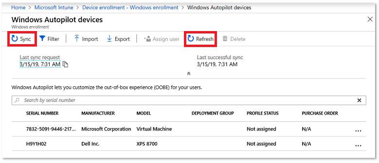 Intune Devices