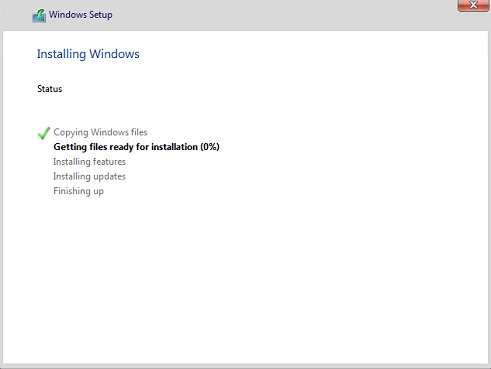 Windows setup example 6