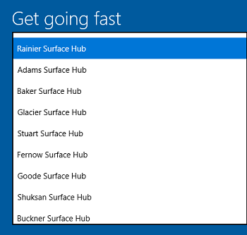 select a friendly device name