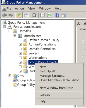 Active Directory local accounts