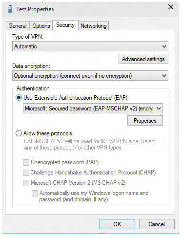 vpnv2 eap configuration