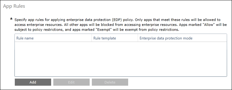 Microsoft Intune: Add a UWP app to the Protected Apps list