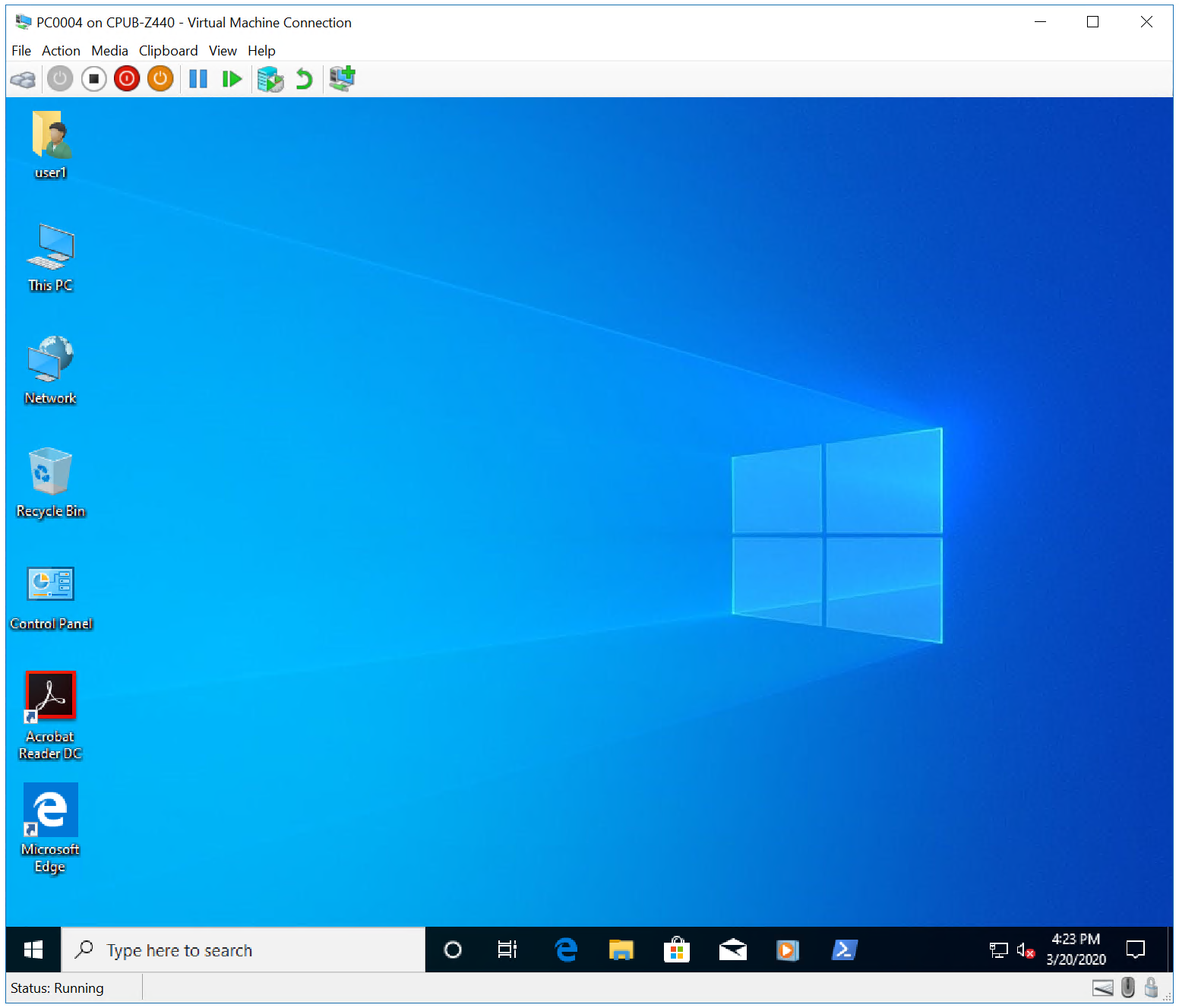 Upgrade task sequence example 7