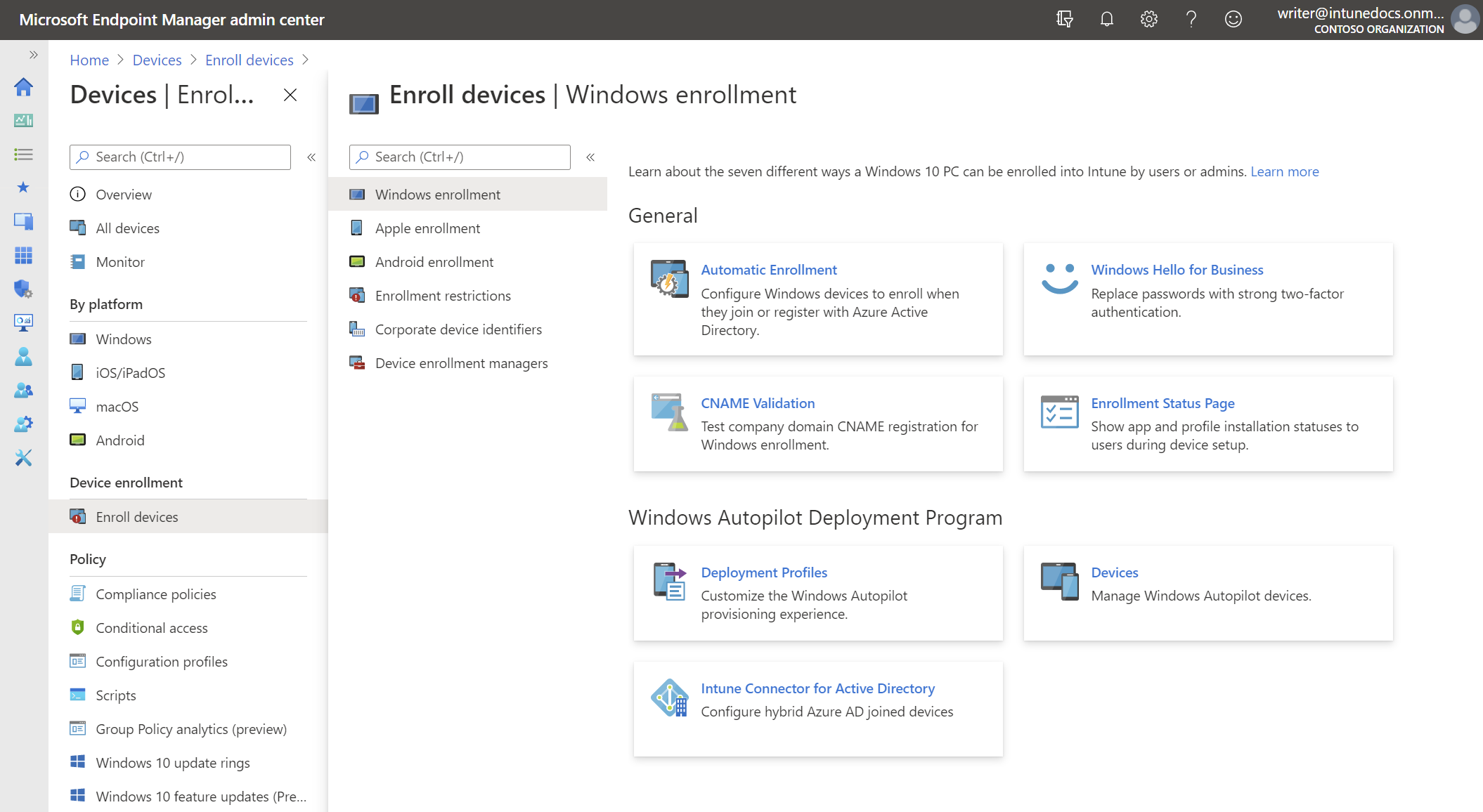 Intune device import