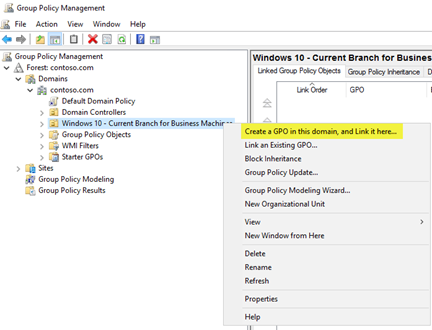 Example of UI