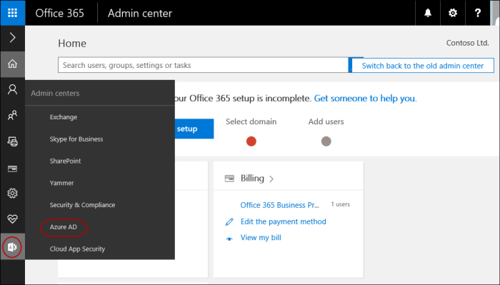register azuread