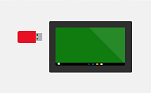 Configure Device B with Set up School PCs