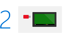 Configure Device B with Set up School PCs