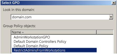 Active Directory local accounts