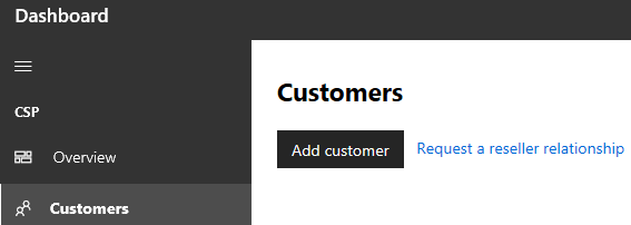 Request a reseller relationship