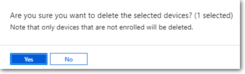 Delete device