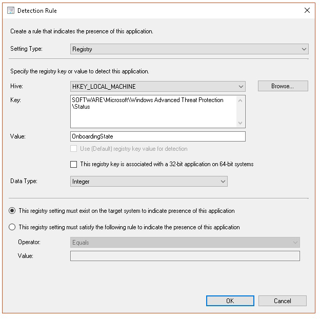 Image of Microsoft Endpoint Configuration Manager configuration