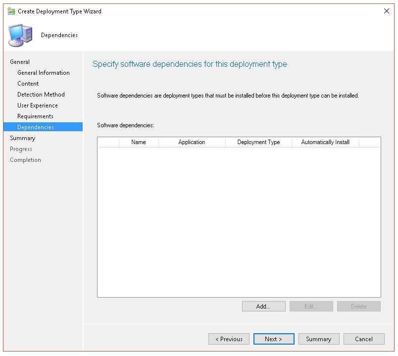 Image of Microsoft Endpoint Configuration Manager configuration