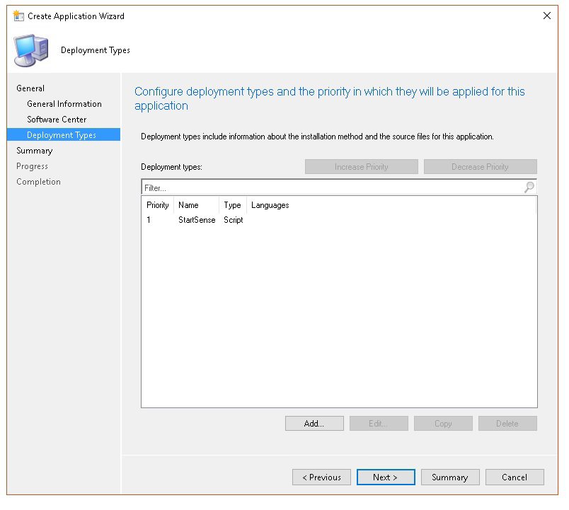 Image of Microsoft Endpoint Configuration Manager configuration