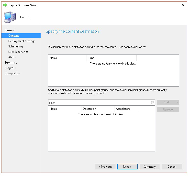 Image of Microsoft Endpoint Configuration Manager configuration
