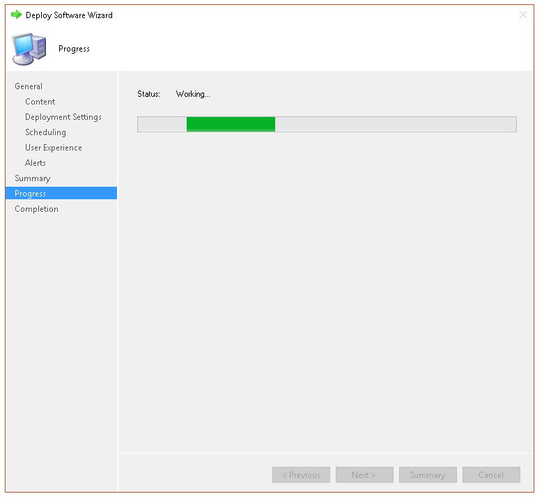 Image of Microsoft Endpoint Configuration Manager configuration