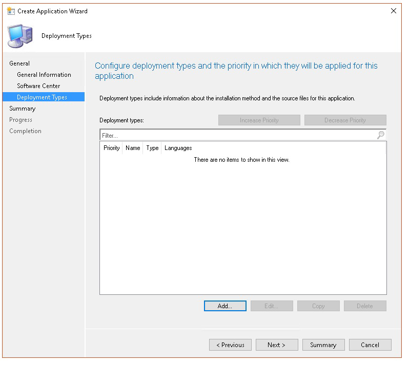 Image of Microsoft Endpoint Configuration Manager configuration