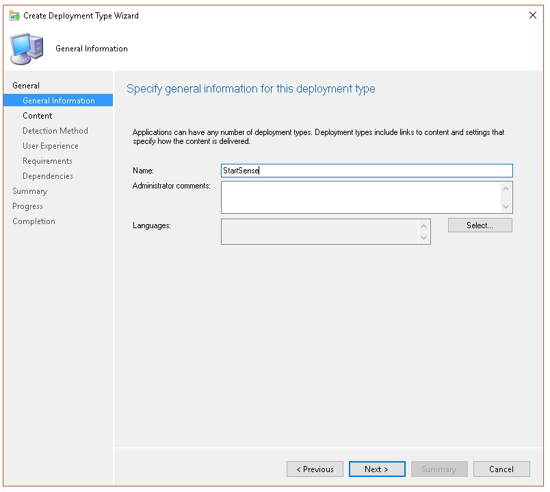 Image of Microsoft Endpoint Configuration Manager configuration