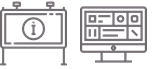 icon that represents a kiosk