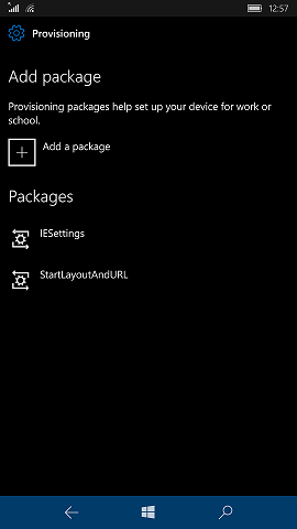 add a package option