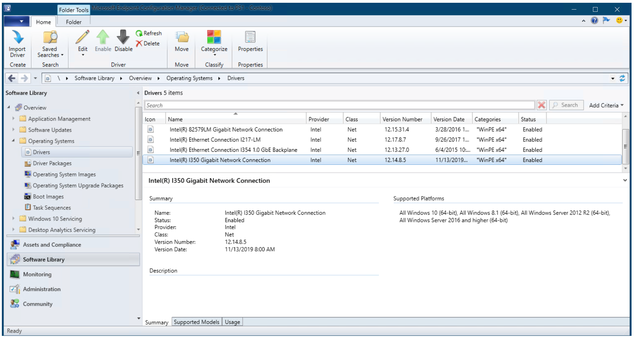 Add drivers to Windows PE step 4
