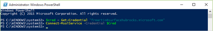 Image showing PowerShell cmdlet.