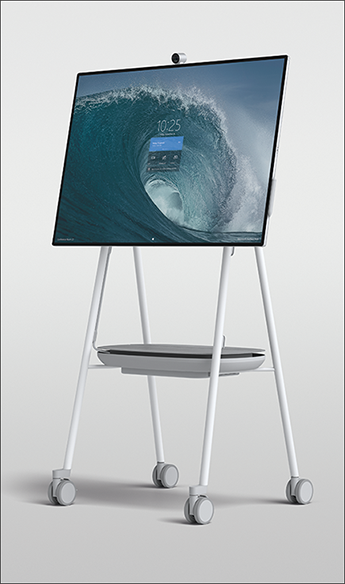 Surface Hub 2S on Roam Mobile Stand