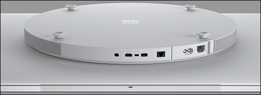 *Figure 3.View of compute cartridge on the underside of Surface Hub 2s.*