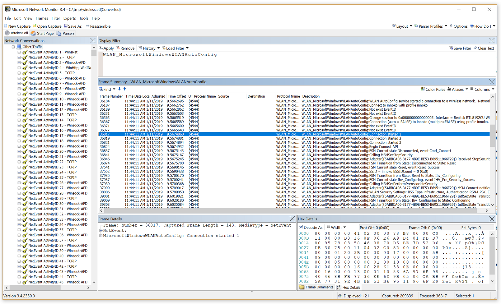 ETL parse