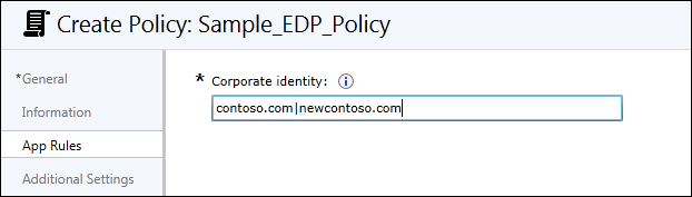 Microsoft Intune, Set your primary Internet domains