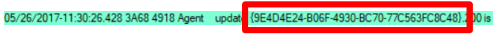 Windows Update update identifiers