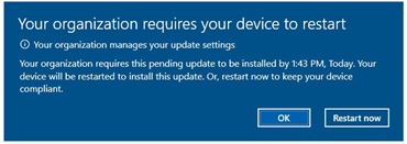 /deepblue/windows-itpro-docs/raw/commit/edab064078ae4dfcd630d0f67d67ab29bb4e75a7/windows/deployment/update/images/wufb-pastdeadline-restart-warning.png